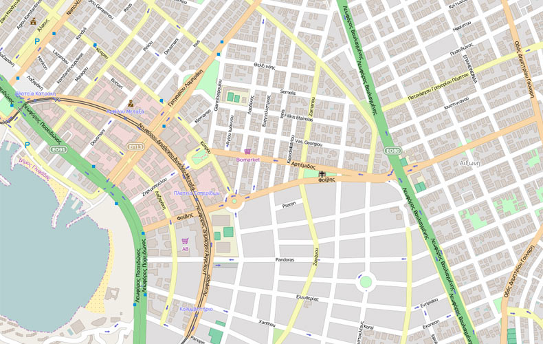 OpenStreetMaps στο Garmin Edge